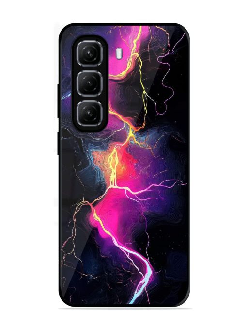 Electric Dreams Glossy Soft Edge Case for Infinix Hot 50 (5G)