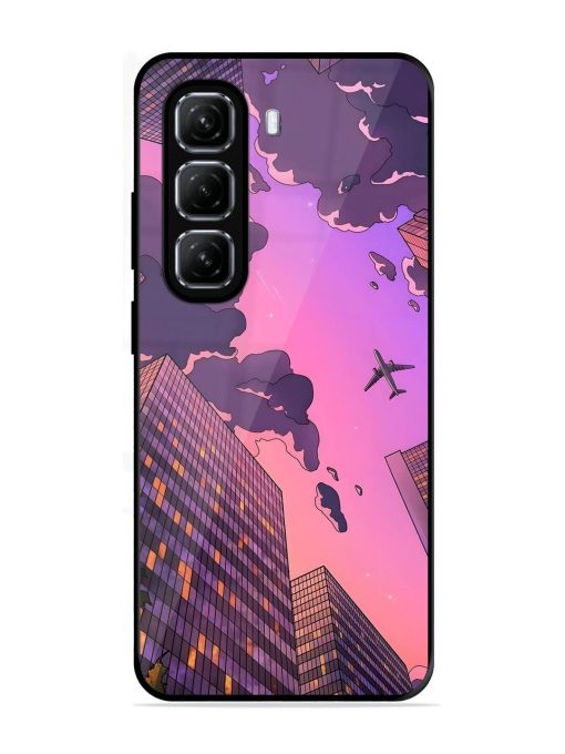 Urban Twilight Glossy Soft Edge Case for Infinix Hot 50 (5G)