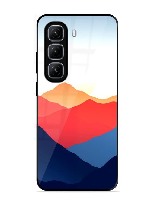Sunset Peaks Glossy Soft Edge Case for Infinix Hot 50 (5G)