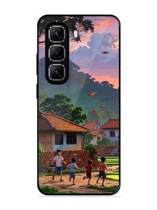 Sunset Play Glossy Soft Edge Case for Infinix Hot 50 (5G)