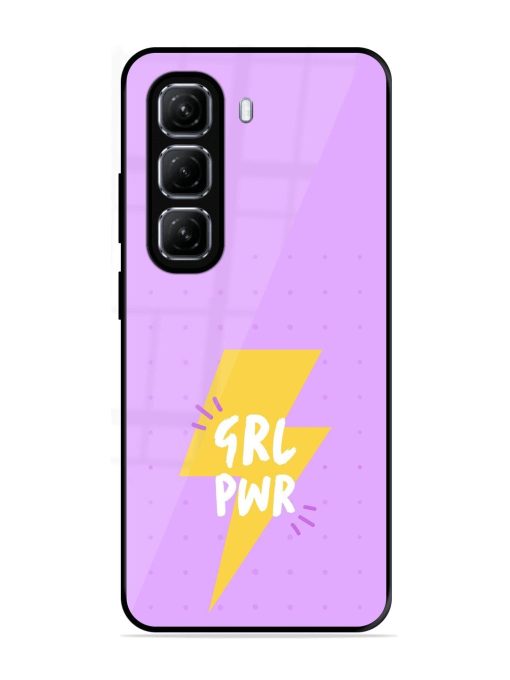 Girl Power Spark Glossy Soft Edge Case for Infinix Hot 50 (5G)