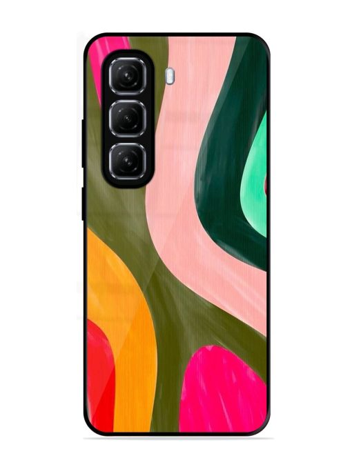 Wavy Wonder Glossy Soft Edge Case for Infinix Hot 50 (5G)