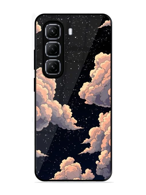 Starry Night Dreams Glossy Soft Edge Case for Infinix Hot 50 (5G)