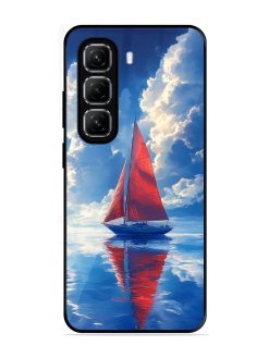 Crimson Sails Glossy Soft Edge Case for Infinix Hot 50 (5G)