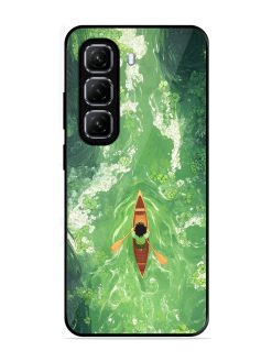 Solitude On The River Glossy Soft Edge Case for Infinix Hot 50 (5G)