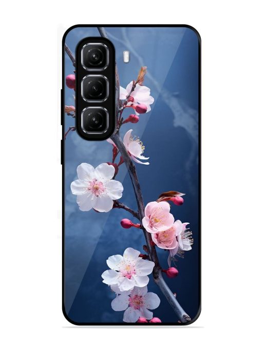 Delicate Blossoms Glossy Soft Edge Case for Infinix Hot 50 (5G)