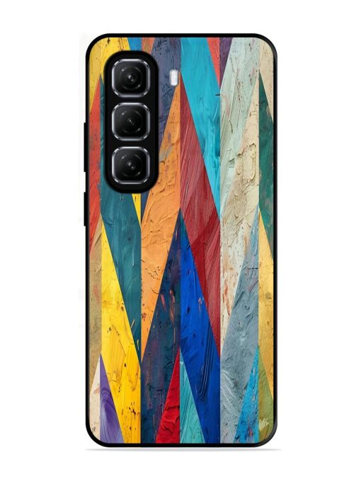 Abstract Tapestry Glossy Soft Edge Case for Infinix Hot 50 (5G)