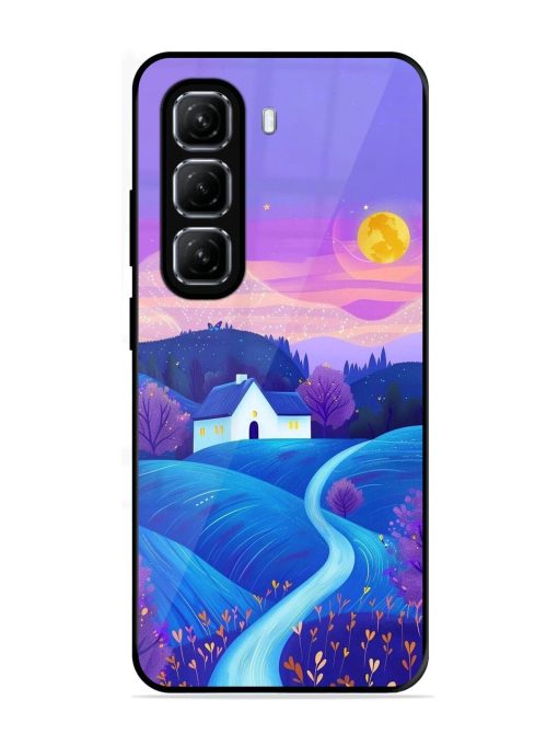 Moonlit Meadow Glossy Soft Edge Case for Infinix Hot 50 (5G)