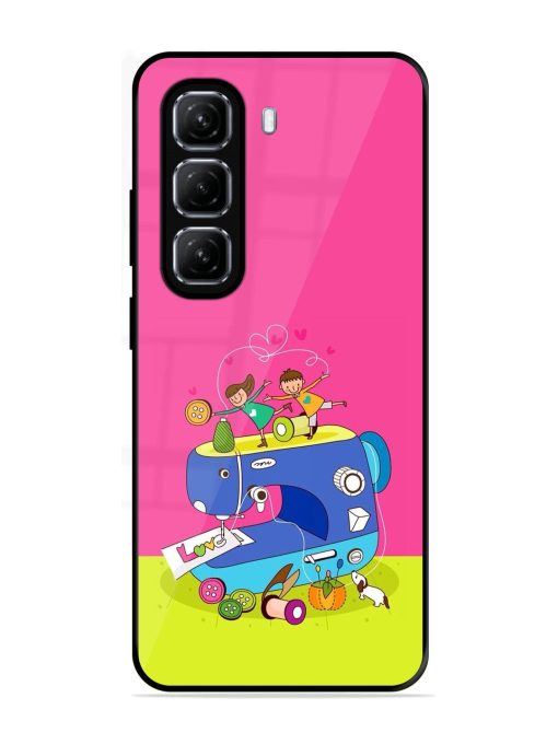 Sew Cute Glossy Soft Edge Case for Infinix Hot 50 (5G)
