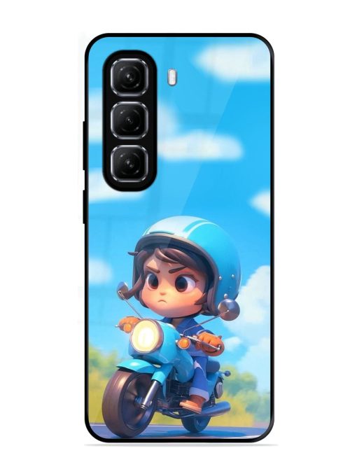 Little Rider Glossy Soft Edge Case for Infinix Hot 50 (5G)