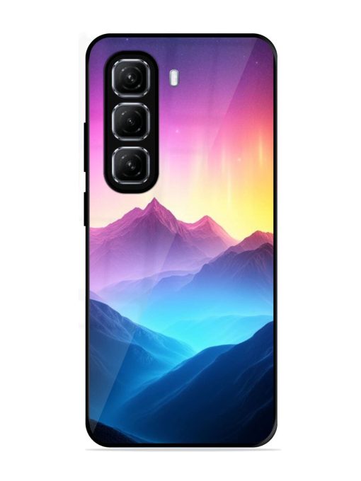 Cosmic Mountains Glossy Soft Edge Case for Infinix Hot 50 (5G)