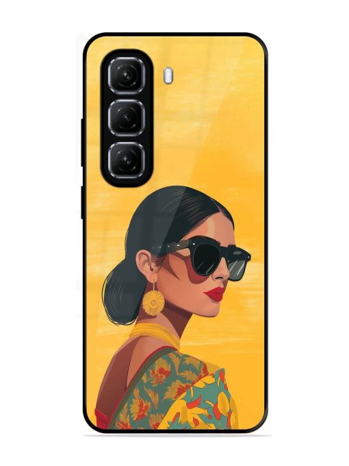 Neon Nightscape Glossy Soft Edge Case for Infinix Hot 50 (5G)