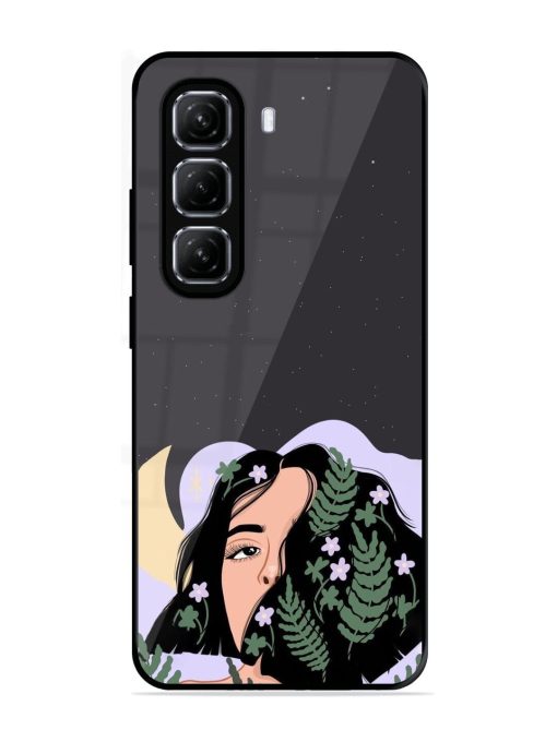 Lunar Lullaby Glossy Soft Edge Case for Infinix Hot 50 (5G)