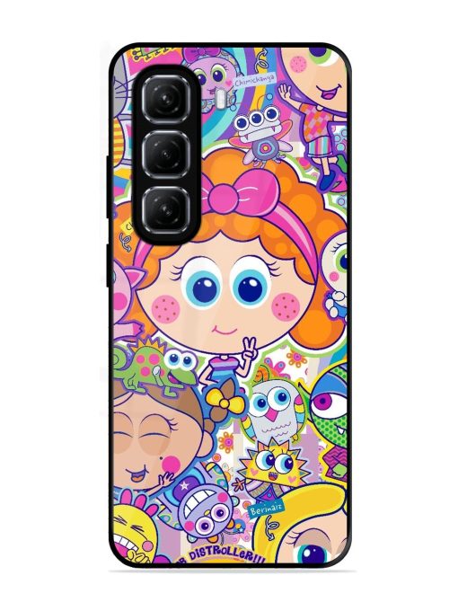 Distroller Friends Glossy Soft Edge Case for Infinix Hot 50 (5G)