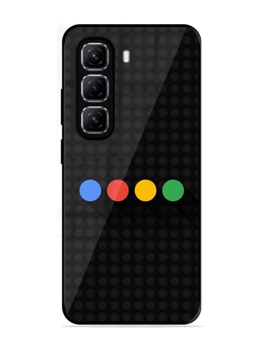 Google Dots Glossy Soft Edge Case for Infinix Hot 50 (5G)