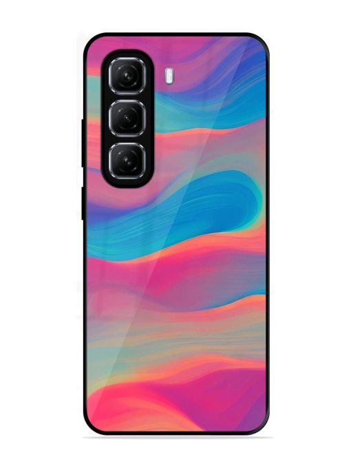 Wavy Wonder Glossy Soft Edge Case for Infinix Hot 50 (5G)
