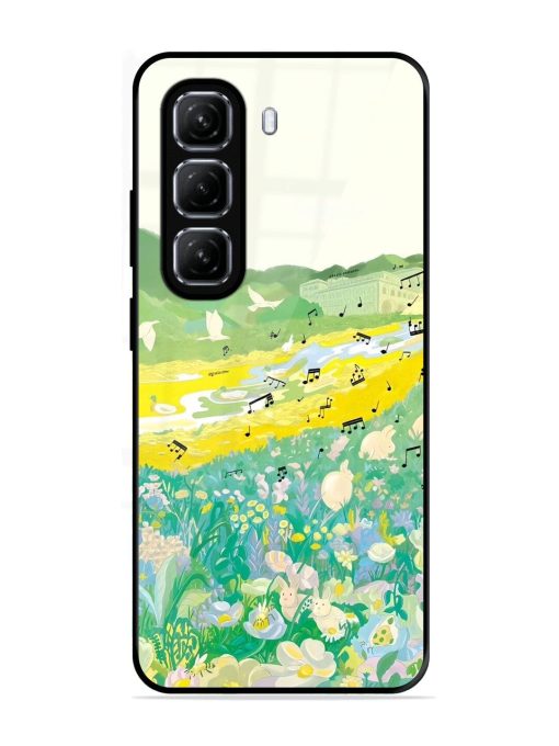 Melody In Bloom Glossy Soft Edge Case for Infinix Hot 50 (5G)