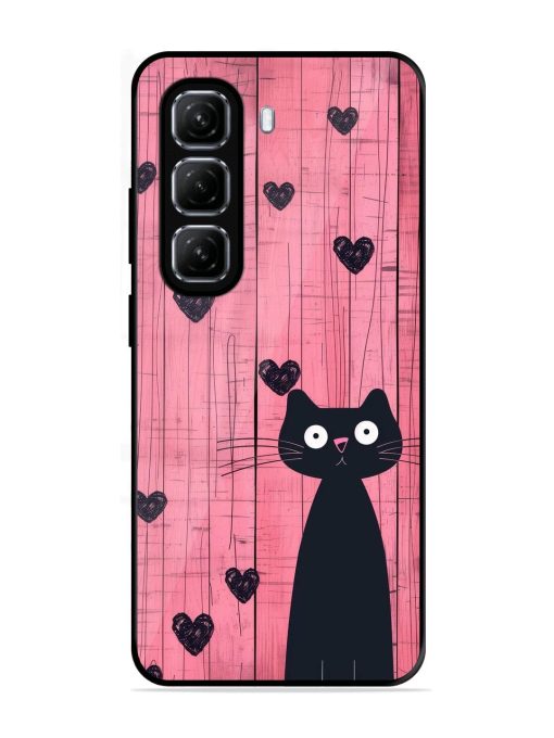 Feline Valentine'S Day Glossy Soft Edge Case for Infinix Hot 50 (5G)