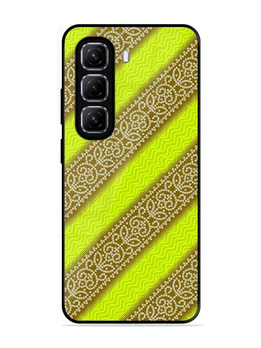 Golden Bandana Bliss Glossy Soft Edge Case for Infinix Hot 50 (5G)