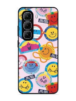 Whimsical Mr. Men & Little Miss Glossy Soft Edge Case for Infinix Hot 50 (5G)