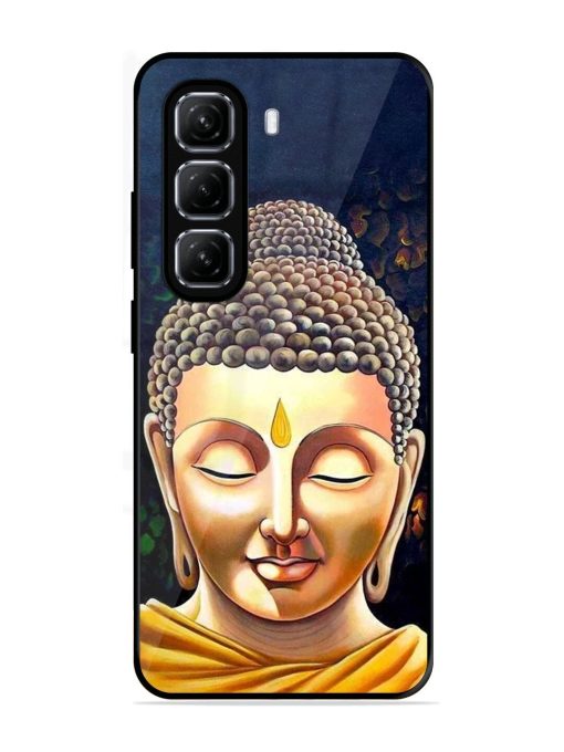 Buddha Face Glossy Soft Edge Case for Infinix Hot 50 (5G)