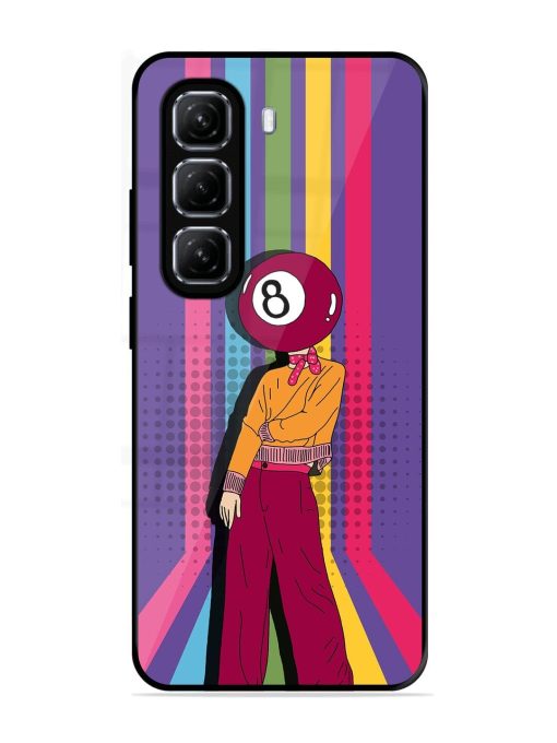 Eight Ball Fashionista Glossy Soft Edge Case for Infinix Hot 50 (5G)