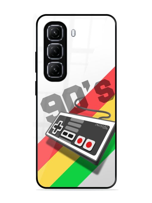 90S Nostalgia Glossy Soft Edge Case for Infinix Hot 50 (5G)
