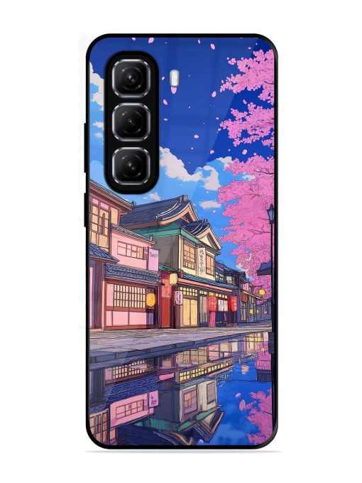 Tranquil Reflections Glossy Soft Edge Case for Infinix Hot 50 (5G)