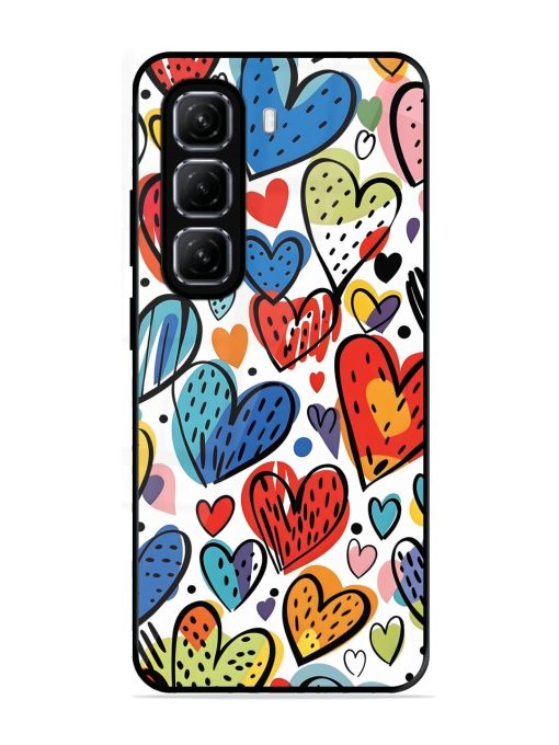 Heartfelt Harmony Glossy Soft Edge Case for Infinix Hot 50 (5G)