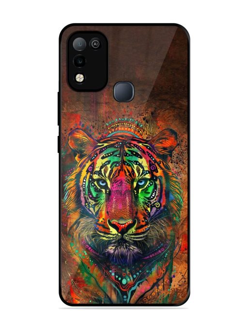 Cosmic Tiger Glossy Soft Edge Case for Infinix Smart 5