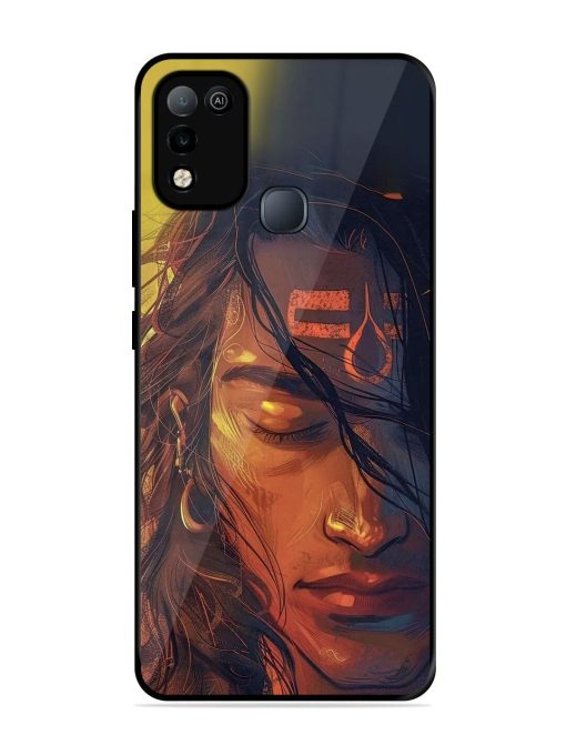 Tranquil Shiva Glossy Soft Edge Case for Infinix Smart 5