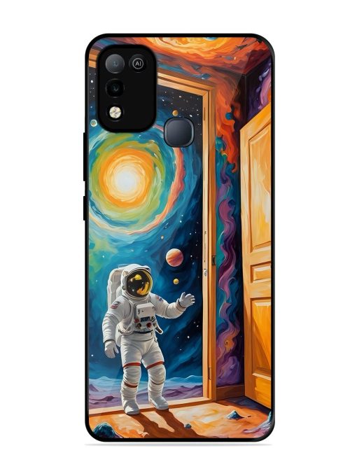 Artistic Space Glossy Soft Edge Case for Infinix Smart 5