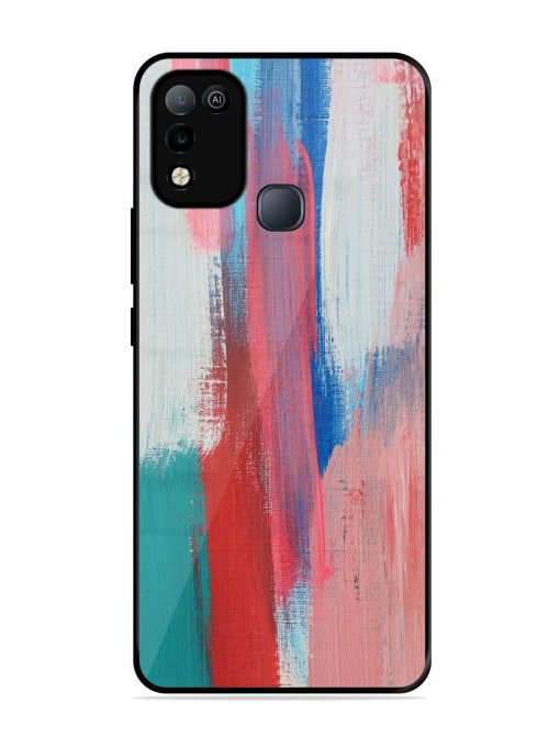 Colorful Chaos Glossy Soft Edge Case for Infinix Smart 5