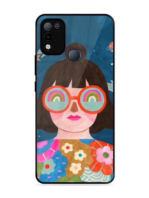 Dreamscape Vision Glossy Soft Edge Case for Infinix Smart 5