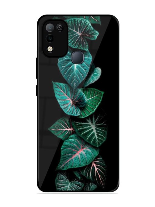 Emerald Elegance Glossy Soft Edge Case for Infinix Smart 5