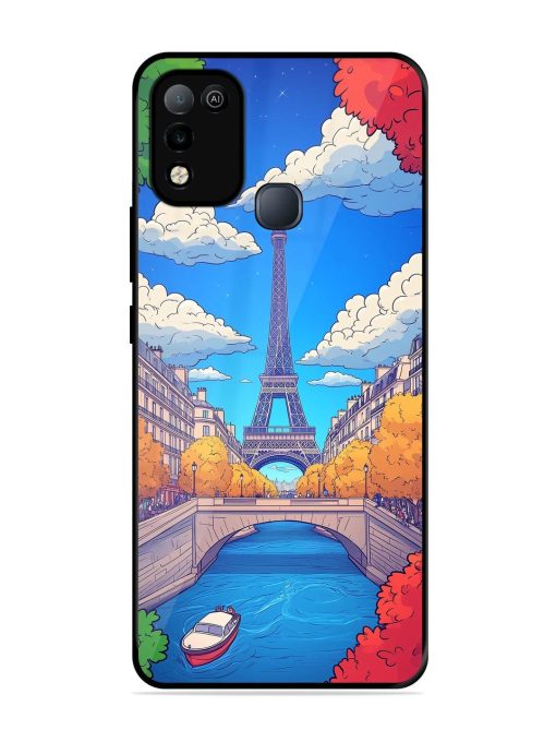 Parisian Panorama Glossy Soft Edge Case for Infinix Smart 5