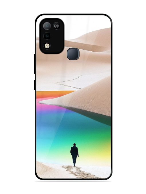 Desert Dreams Glossy Soft Edge Case for Infinix Smart 5