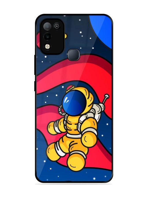 Cosmic Cruiser Glossy Soft Edge Case for Infinix Smart 5