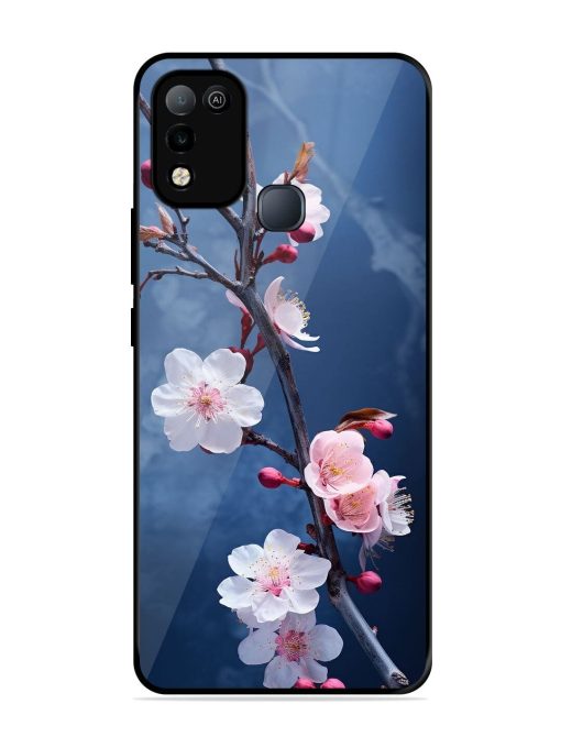 Delicate Blossoms Glossy Soft Edge Case for Infinix Smart 5