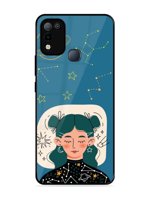 Cosmic Daydreamer Glossy Soft Edge Case for Infinix Smart 5