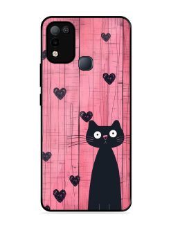 Feline Valentine'S Day Glossy Soft Edge Case for Infinix Smart 5