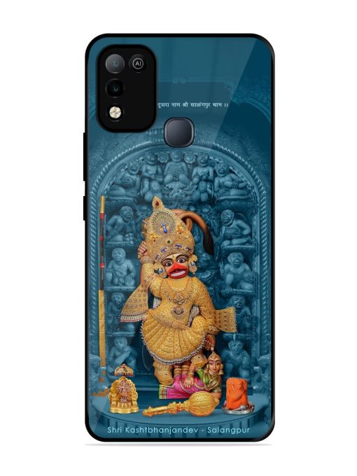 Divine Grace Of Shri Kashtabhanjandev Glossy Soft Edge Case for Infinix Smart 5