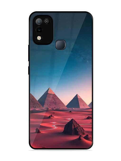 Ancient Wonders Sky Glossy Soft Edge Case for Infinix Smart 5