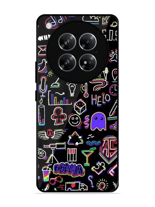 Neon Doodle Glossy Soft Edge Case for Infinix Zero 40 (5G)