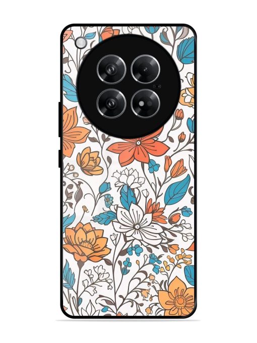 Floral Symphony Glossy Soft Edge Case for Infinix Zero 40 (5G)