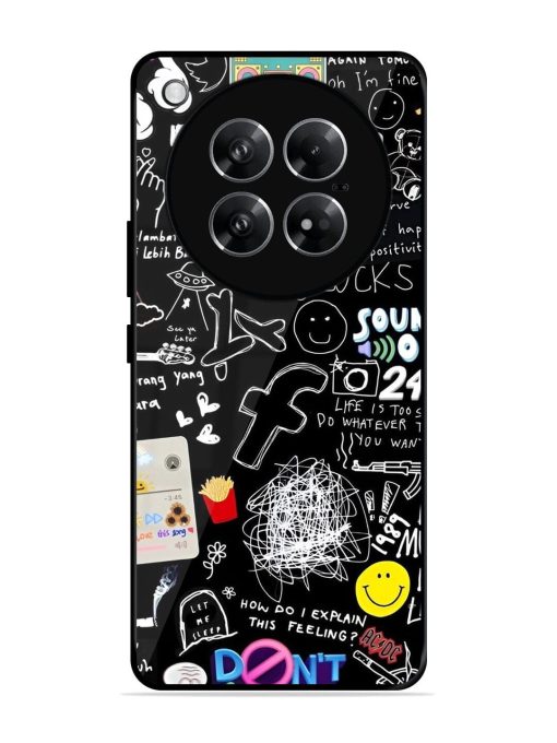 Doodle Diary Glossy Soft Edge Case for Infinix Zero 40 (5G)