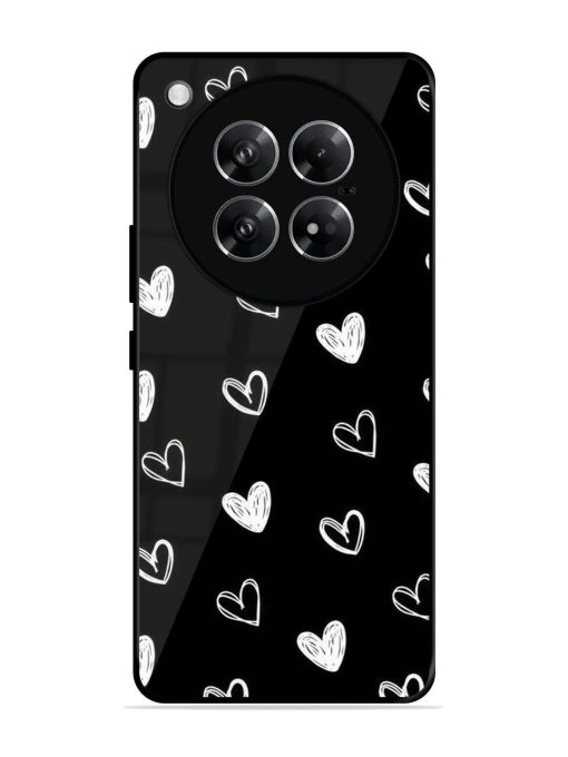 Scattered Hearts Glossy Soft Edge Case for Infinix Zero 40 (5G)