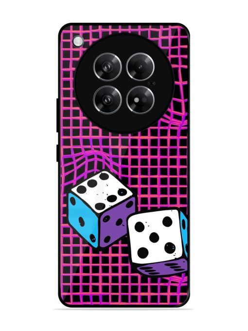 Glitched Dice Glossy Soft Edge Case for Infinix Zero 40 (5G)