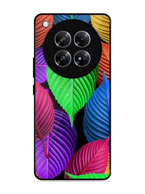 Rainbow Leaf Symphony Glossy Soft Edge Case for Infinix Zero 40 (5G)