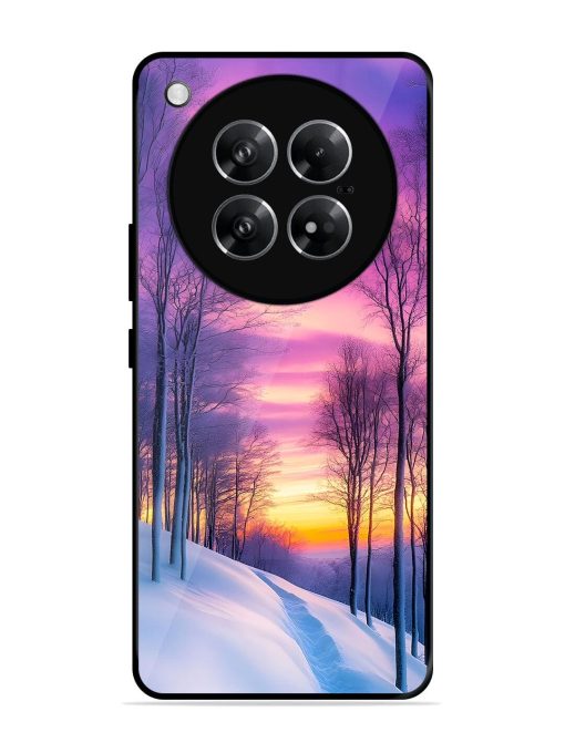 Winter'S Purple Haze Glossy Soft Edge Case for Infinix Zero 40 (5G)